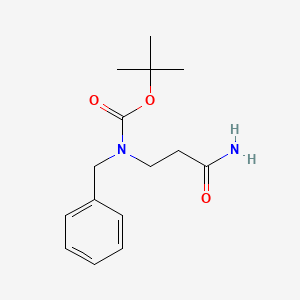 tert-Butyl 3-amino-3-oxopropyl(benzyl)carbamate