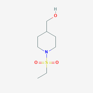 molecular formula C8H17NO3S B1385710 (1-Ethanesulfonyl-piperidin-4-yl)-methanol CAS No. 1082811-96-8