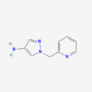 1-(pyridin-2-ylmethyl)-1H-pyrazol-4-amine