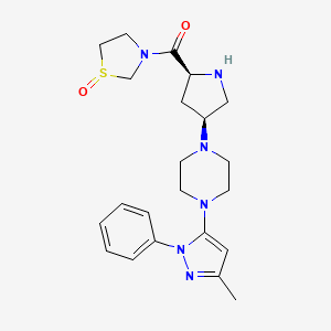 Teneligliptin Sulfoxide (Mixture of Diastereomers)