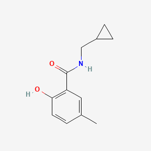 N-(cyclopropylmethyl)-2-hydroxy-5-methylbenzamide