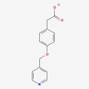 2-(4-(Pyridin-4-ylmethoxy)phenyl)acetic acid