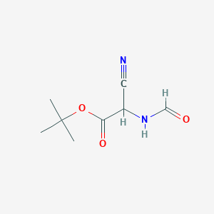 tert-Butyl N-formyl-3-nitriloalaninate