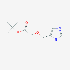 Tert-butyl 2-[(3-methylimidazol-4-yl)methoxy]acetate