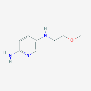 5-(2-Methoxyethylamino)pyridine-2-amine