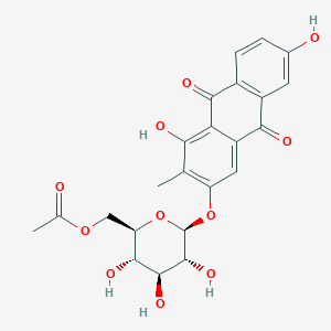 molecular formula C23H22O11 B138574 1,3,6-Tmaqag CAS No. 132367-98-7