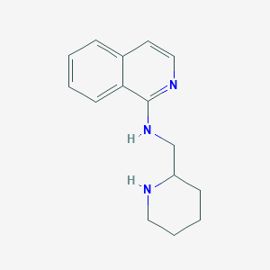 N-(piperidin-2-ylmethyl)isoquinolin-1-amine