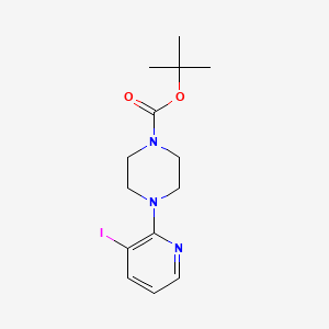 molecular formula C14H20IN3O2 B1385755 Tert-Butyl 4-(3-Iodopyridin-2-Yl)Piperazine-1-Carboxylate CAS No. 902837-43-8