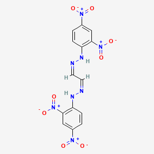 molecular formula C14H10N8O8 B13857575 Glyoxal-bis-2,4-DNPH 