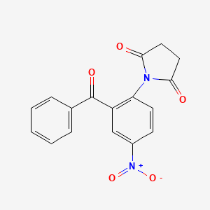 1-(2-Benzoyl-4-nitrophenyl)pyrrolidine-2,5-dione