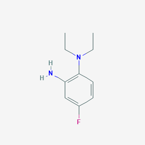 molecular formula C10H15FN2 B1385767 N~1~,N~1~-Diethyl-4-fluoro-1,2-benzenediamine CAS No. 1019556-91-2