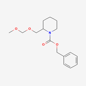 Benzyl 2-(methoxymethoxymethyl)piperidine-1-carboxylate