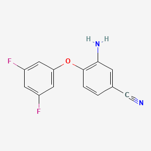 3-Amino-4-(3,5-difluorophenoxy)benzonitrile