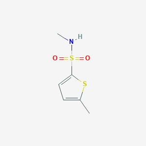 molecular formula C6H9NO2S2 B1385808 N,5-Dimethylthiophene-2-sulfonamide CAS No. 61714-51-0