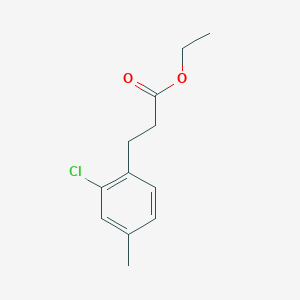 Ethyl 3-(2-chloro-4-methylphenyl)propanoate