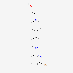 2-(4-(1-(6-Bromopyridin-2-yl)piperidin-4-yl)piperidin-1-yl)ethanol