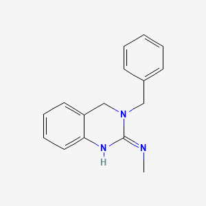 3-benzyl-N-methyl-1,4-dihydroquinazolin-2-imine