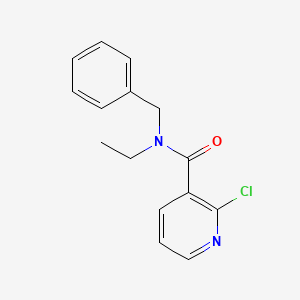 molecular formula C15H15ClN2O B1385839 N-Benzyl-2-chloro-N-ethylnicotinamide CAS No. 1039844-82-0