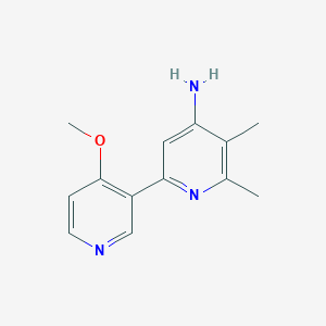 4'-Methoxy-5,6-dimethyl-[2,3'-bipyridin]-4-amine