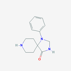 molecular formula C13H17N3O B138584 1-Phenyl-1,3,8-triazaspiro[4.5]decan-4-one CAS No. 1021-25-6