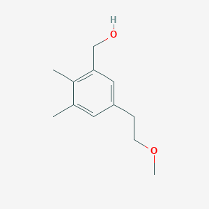 [5-(2-Methoxyethyl)-2,3-dimethylphenyl]methanol