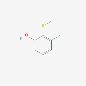 2-Methylthio-3,5-dimethylphenol