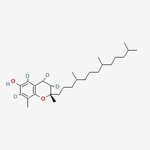 (2RS,4R,8R)-Delta-Tocopherol-d4 (Mixture of Diastereomers)