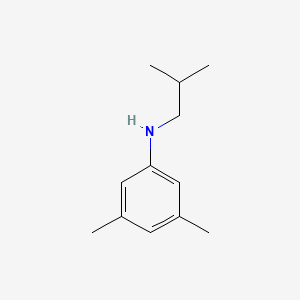 molecular formula C12H19N B1385846 N-Isobutyl-3,5-dimethylaniline CAS No. 1021076-38-9