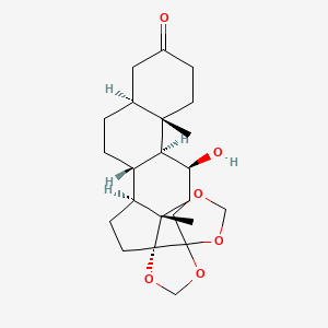 21-Di[methylenebis(oxy)] 5a-Dihydrocortisol