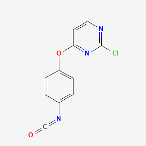 2-Chloro-4-(4-isocyanatophenoxy)pyrimidine