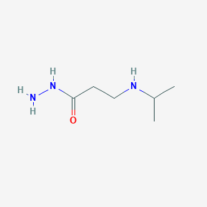 molecular formula C6H15N3O B1385856 3-(Isopropylamino)propanohydrazide CAS No. 1040689-38-0