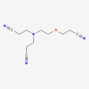 3,3'-((5-Cyanopentyl)azanediyl)dipropanenitrile