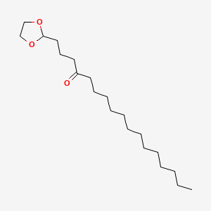 1-(1,3-Dioxolan-2-yl)heptadecan-4-one