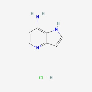 1h-Pyrrolo[3,2-B]Pyridin-7-Amine Hydrochloride