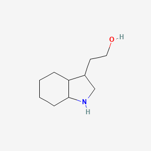 2-(2,3,3a,4,5,6,7,7a-octahydro-1H-indol-3-yl)ethanol