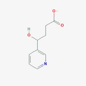 1-(3-Pyridyl)-1-butanol-4-carboxylic Acid Na+/NH4+ Salt