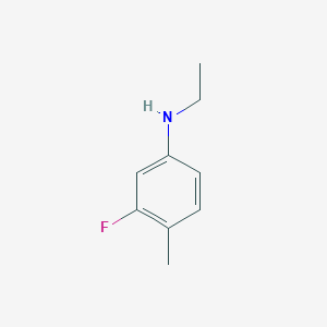 molecular formula C9H12FN B1385896 N-Ethyl-3-fluoro-4-methylaniline CAS No. 459429-74-4