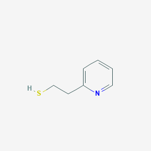 molecular formula C7H9NS B013859 2-巯基乙基吡啶 CAS No. 2044-28-2