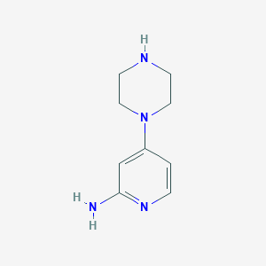 4-(Piperazin-1-yl)pyridin-2-amine