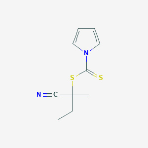 2-Cyanobut-2-yl 1-pyrrolecarbodithioate