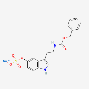 N-Benzyloxycarbonyl Serotonin O-Sulfate Sodium Salt