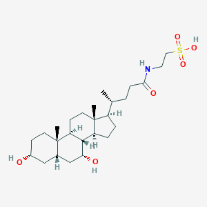 molecular formula C₂₆H₄₀D₅NO₆S B138591 Taurochenodeoxycholic acid CAS No. 516-35-8