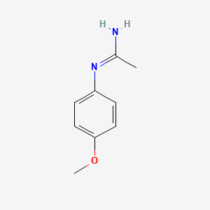 N-(4-Methoxy-phenyl)-acetamidine; hydrochloride