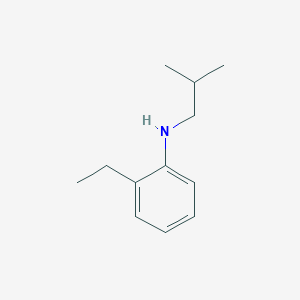 molecular formula C12H19N B1385914 (2-Ethylphenyl)isobutylamine CAS No. 1021140-53-3