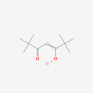 (2,2,6,6-Tetramethyl-5-oxohept-3-en-3-yl)oxythallium