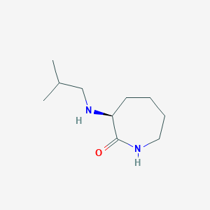 (3S)-Hexahydro-3-[(2-methylpropyl)amino]-2H-azepin-2-one