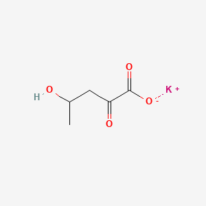 potassium;4-hydroxy-2-oxopentanoate