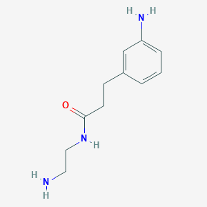 N-(2-aminoethyl)-3-(3-aminophenyl)propanamide