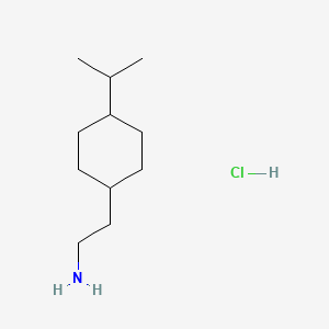 2-(4-Propan-2-ylcyclohexyl)ethanamine;hydrochloride