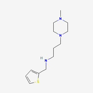 B1385942 [3-(4-Methylpiperazin-1-yl)propyl](2-thienylmethyl)amine CAS No. 1042608-39-8